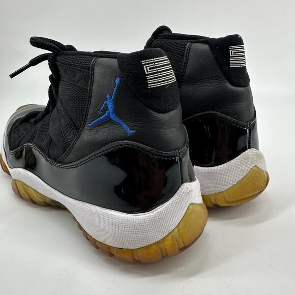 Nike Air Jordan 11 Retro Space Jam 2009 Black Blue White  Nike Air Jordan 11 Retro 2009 Spacejam Space Jam Black 378037-041 Size 9